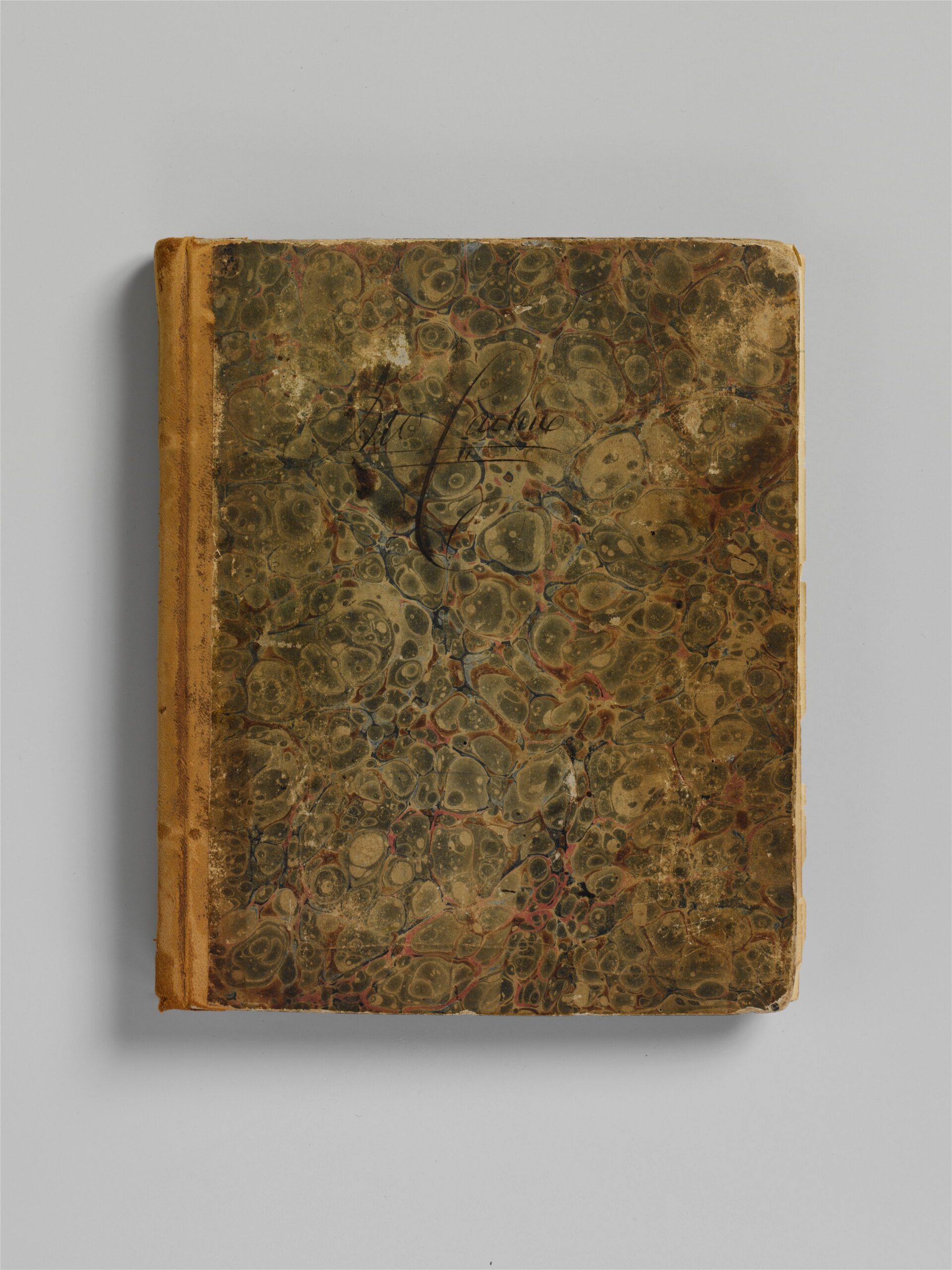 Pages of a nineteenth-century handwritten account ledger showing dated columns of figures