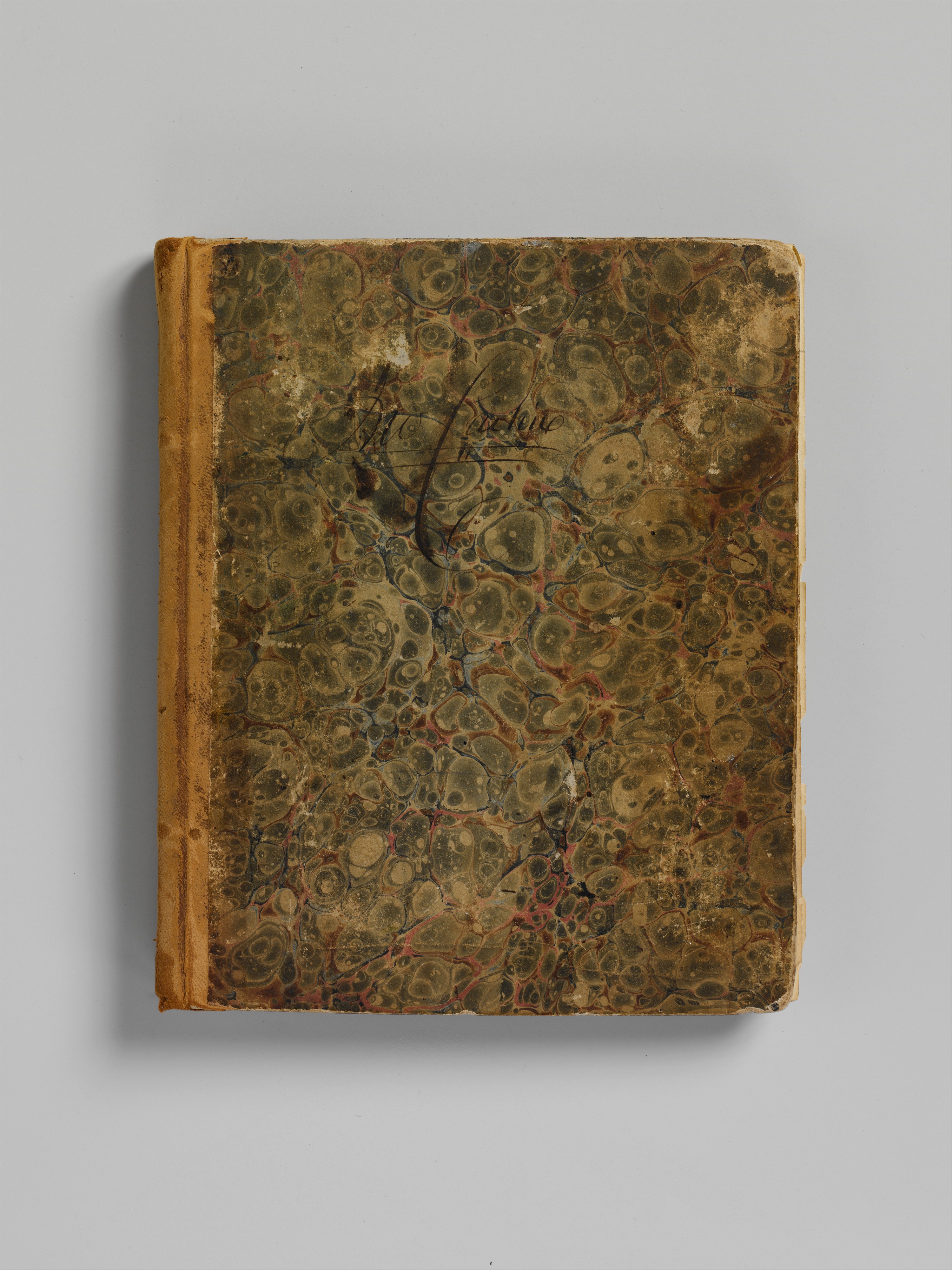 Pages of a nineteenth-century handwritten account ledger showing dated columns of figures